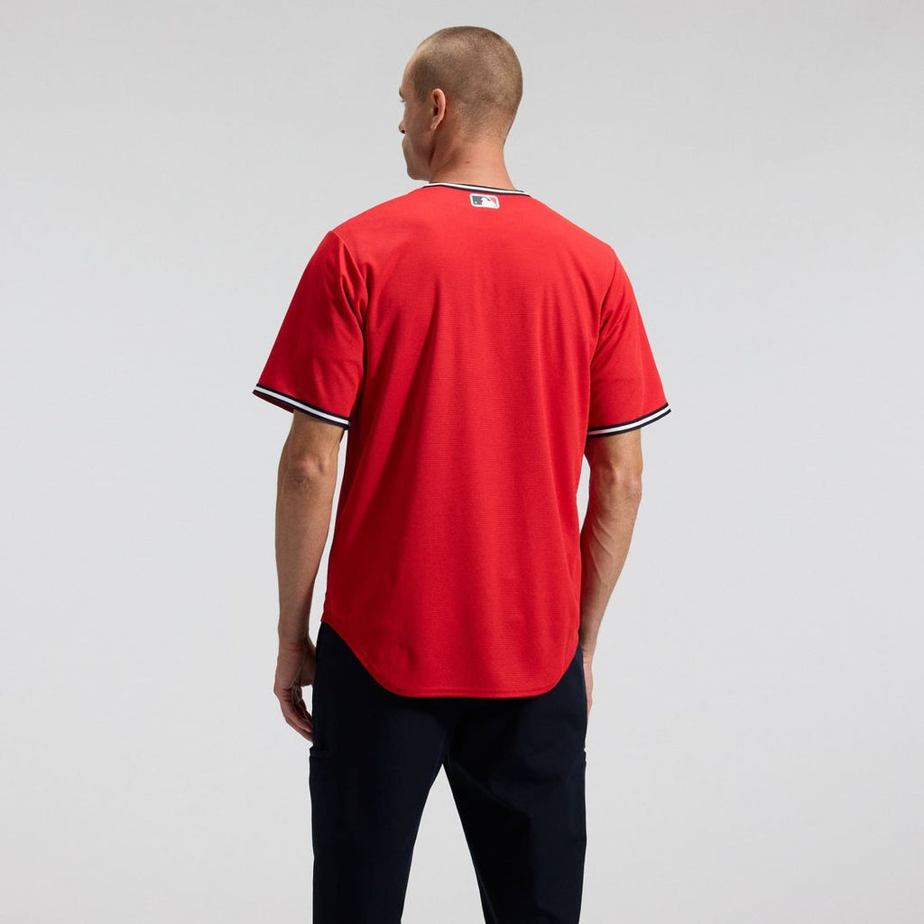 Cleveland Guardians Nike Red Replica Baseball Jersey