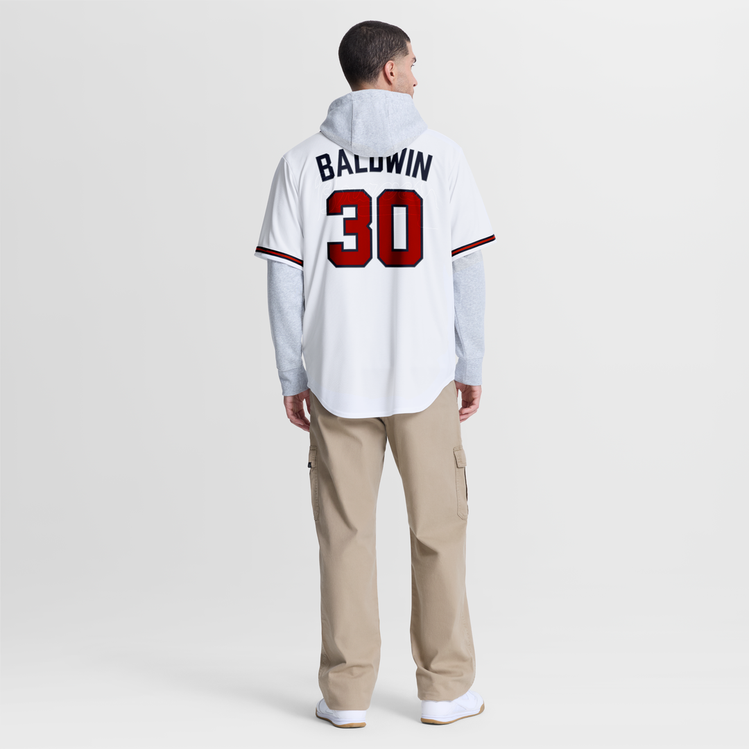 Atlanta Braves Nike White Replica Baseball Jersey