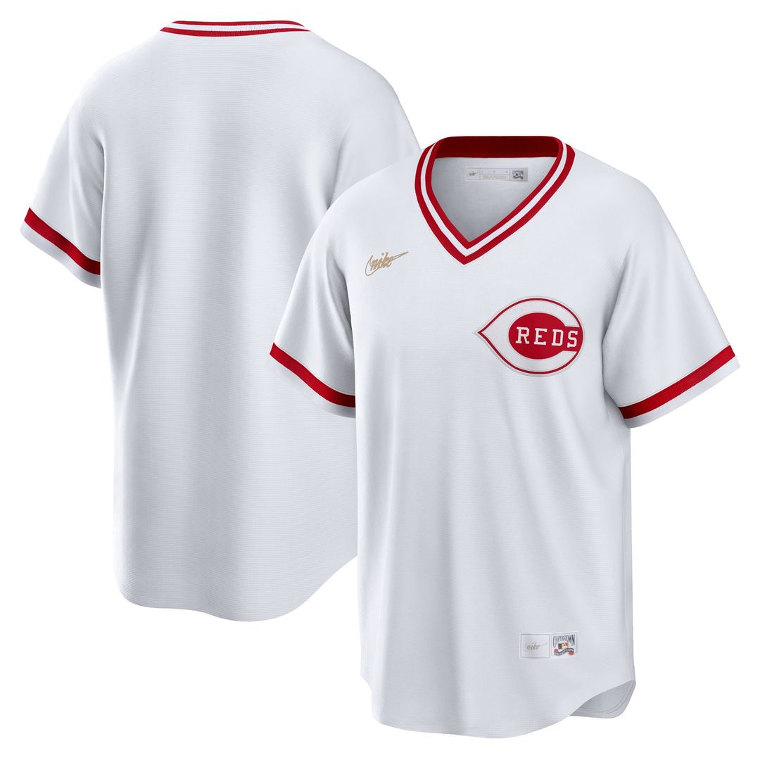 Cincinnati Reds Nike White Replica MLB baseball jersey