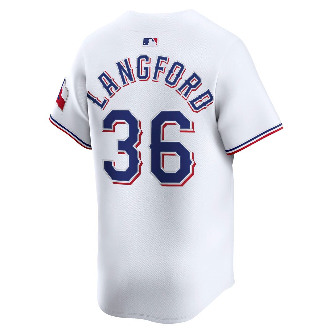 Texas Rangers Nike White Authentic Baseball Jersey