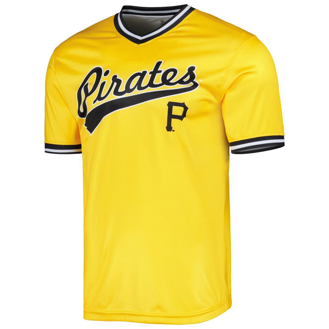 Pittsburgh Pirates Stitches Gold Baseball Jersey