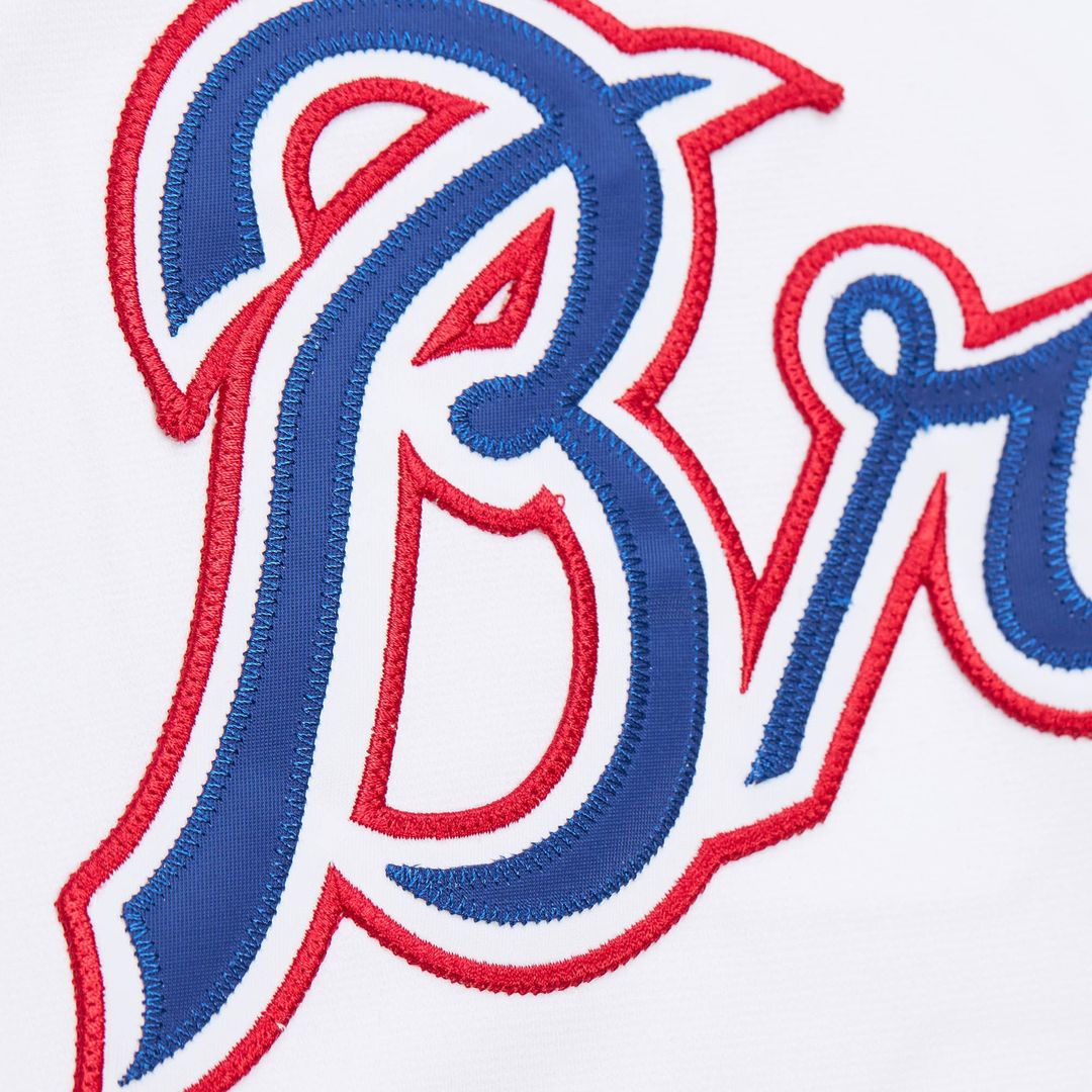 Atlanta Braves Mitchell & Ness White Authentic Baseball Jersey