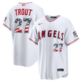 Los Angeles Angels Nike White MLB baseball jersey