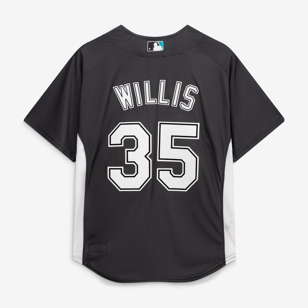 Florida Marlins Mitchell & Ness Black Authentic Baseball Jersey