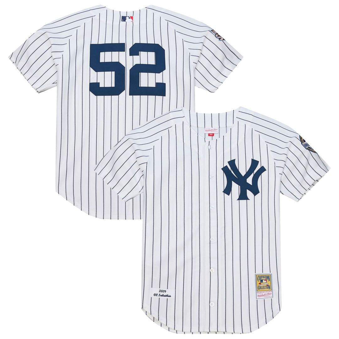 New York Yankees Mitchell & Ness White Authentic MLB baseball jersey