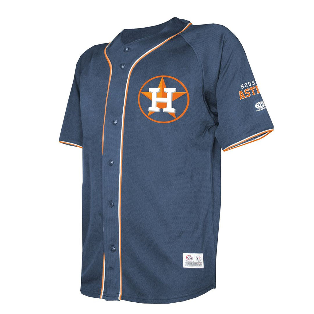 Houston Astros Stitches Navy Baseball Jersey