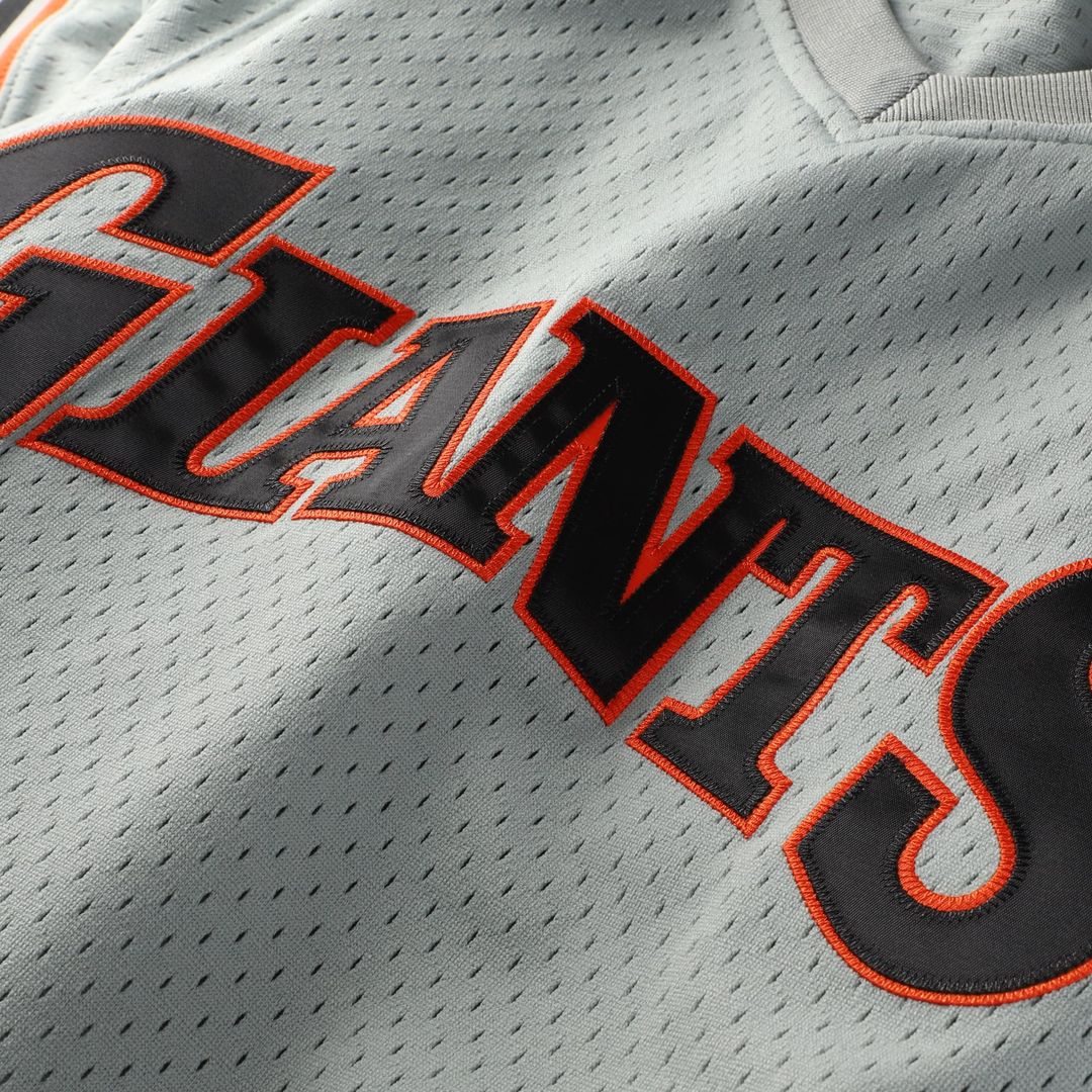 San Francisco Giants Mitchell & Ness Gray Authentic Baseball Jersey