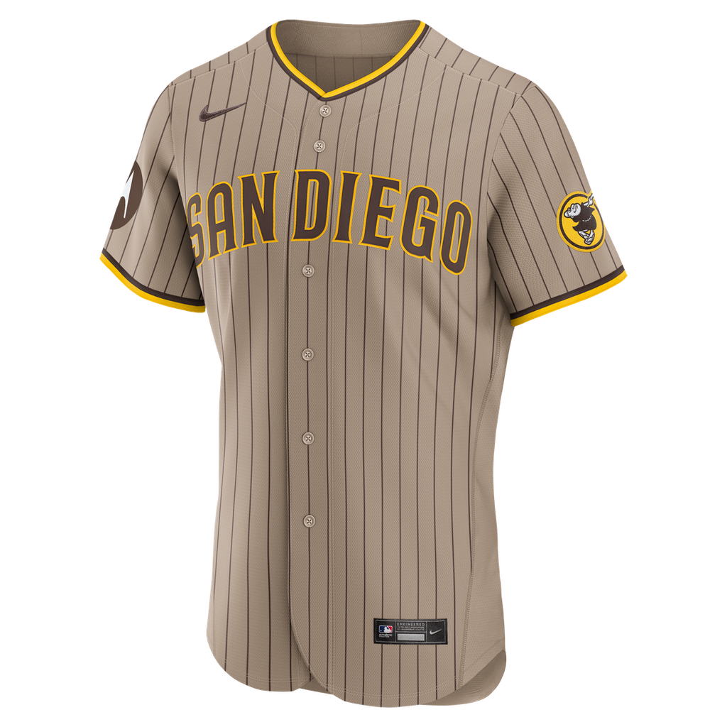 San Diego Padres Nike White Authentic Baseball Jersey