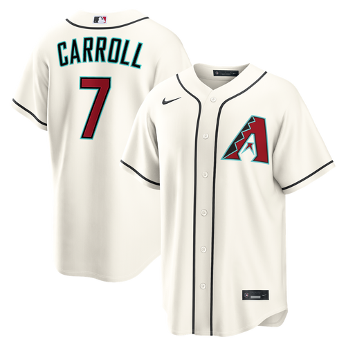 Arizona Diamondbacks Nike Cream Replica MLB baseball jersey