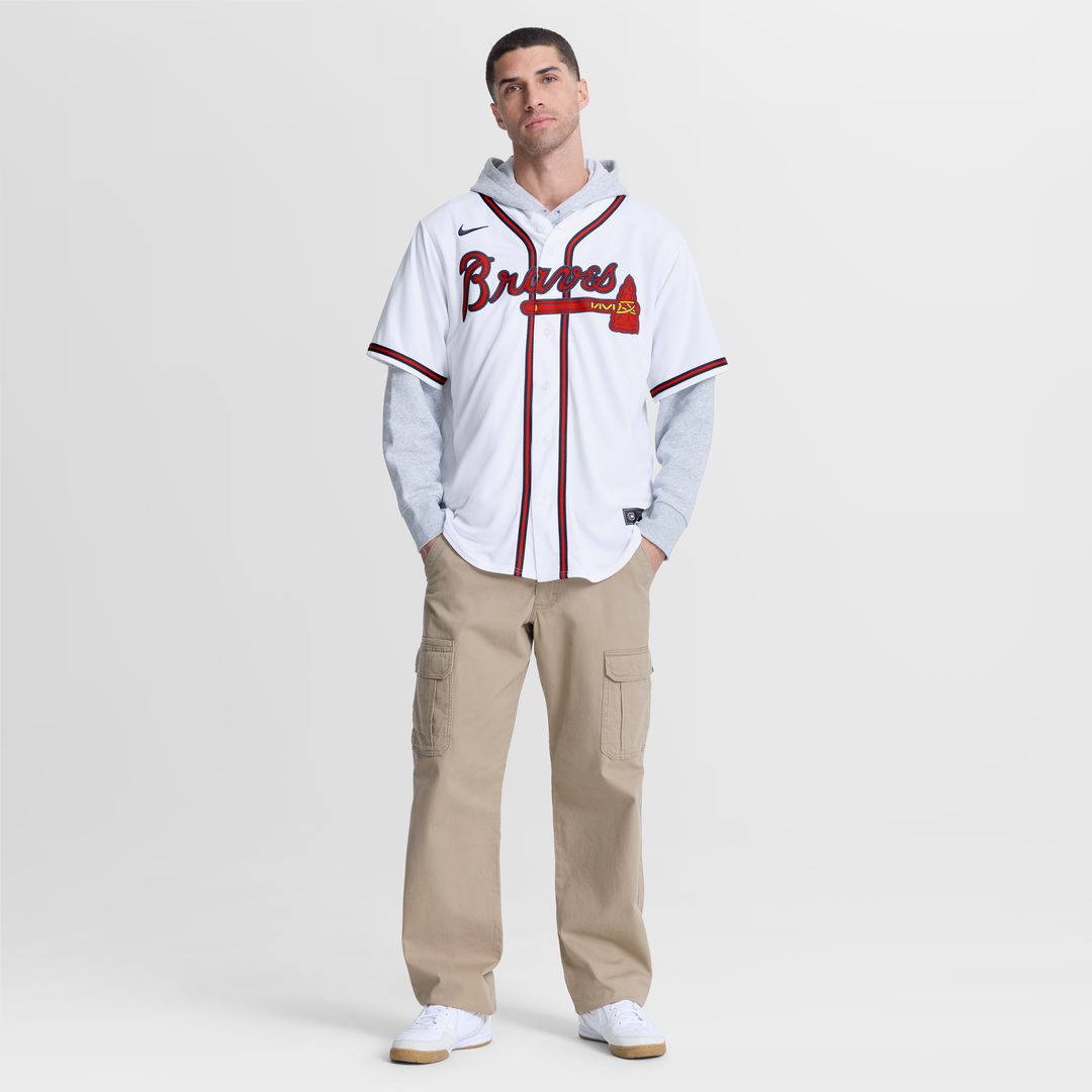 Atlanta Braves Nike White Replica Baseball Jersey