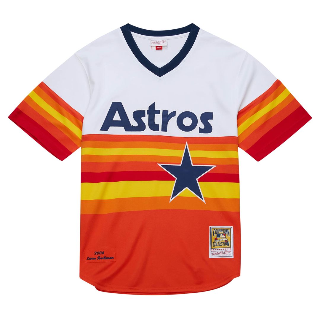 Houston Astros Mitchell & Ness White Authentic Baseball Jersey