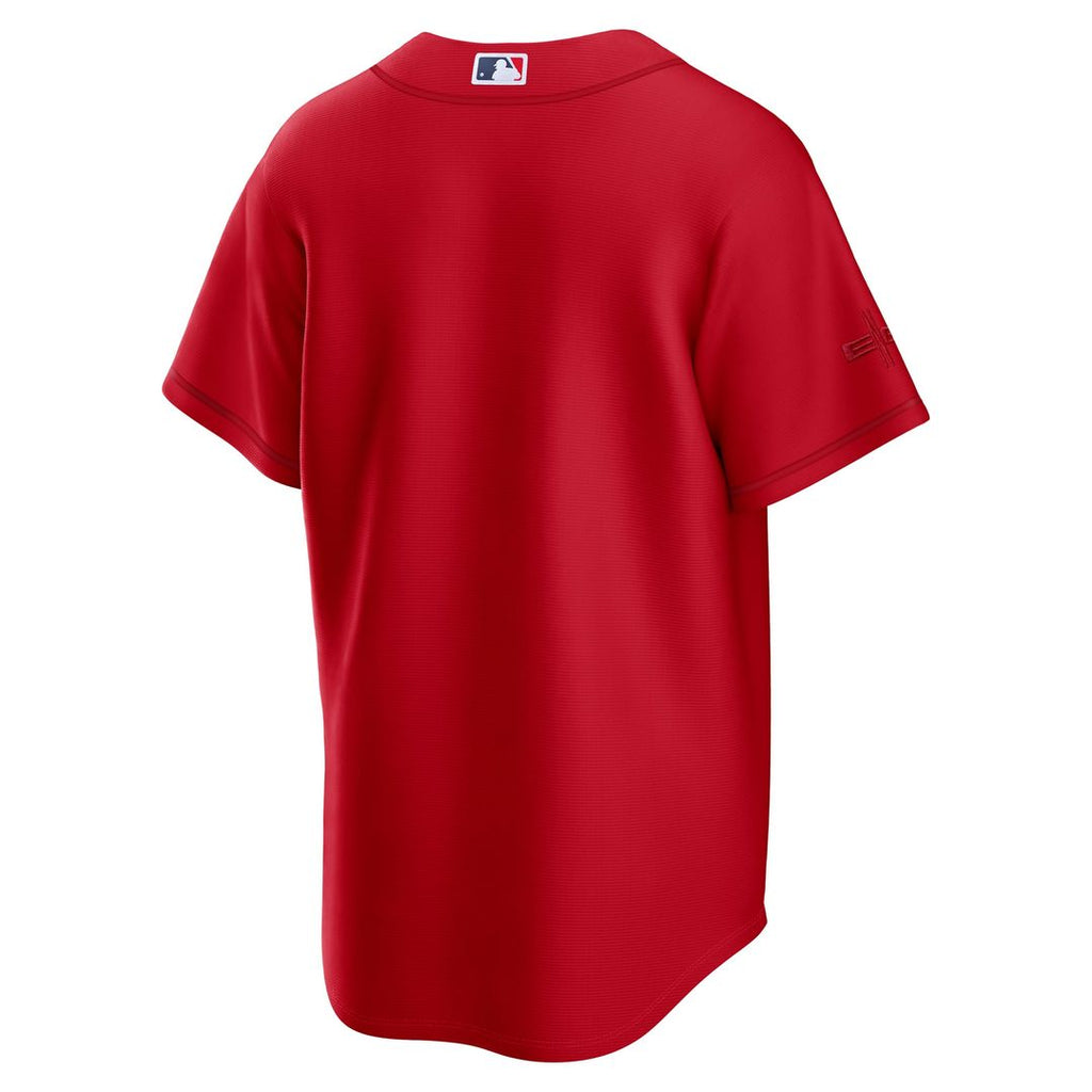 England National Team Nike Red Replica Baseball Jersey